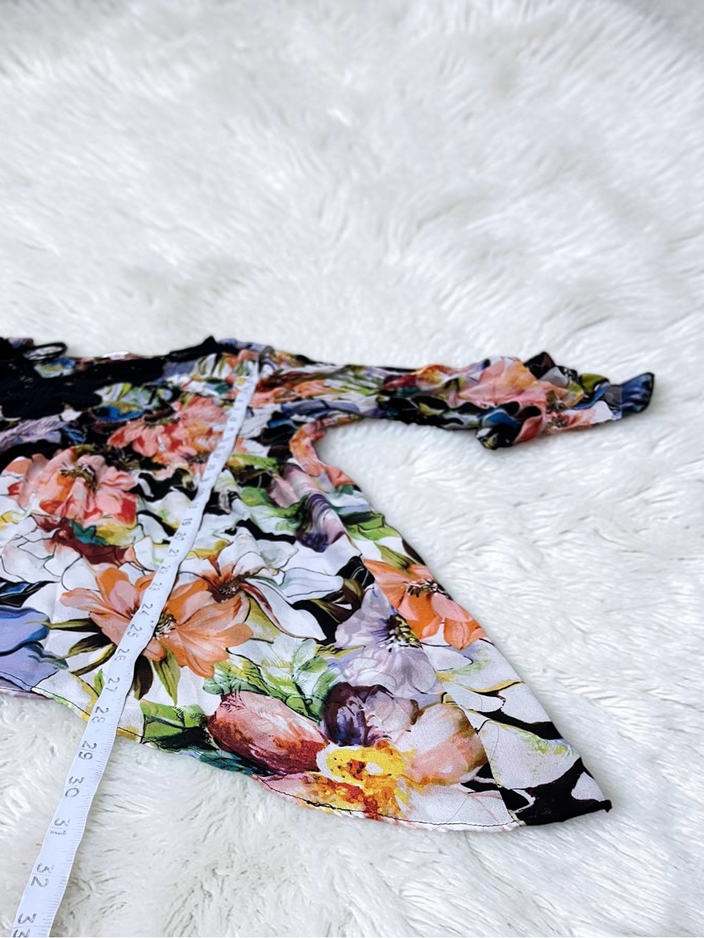 Spense Floral Print Tunic Top Size 2X - Picture 8 of 10